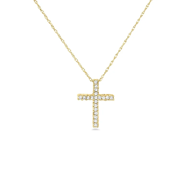 Luxury Meets Affordability – Jewelry Sale Now Live Natural Diamond-Lined Cross