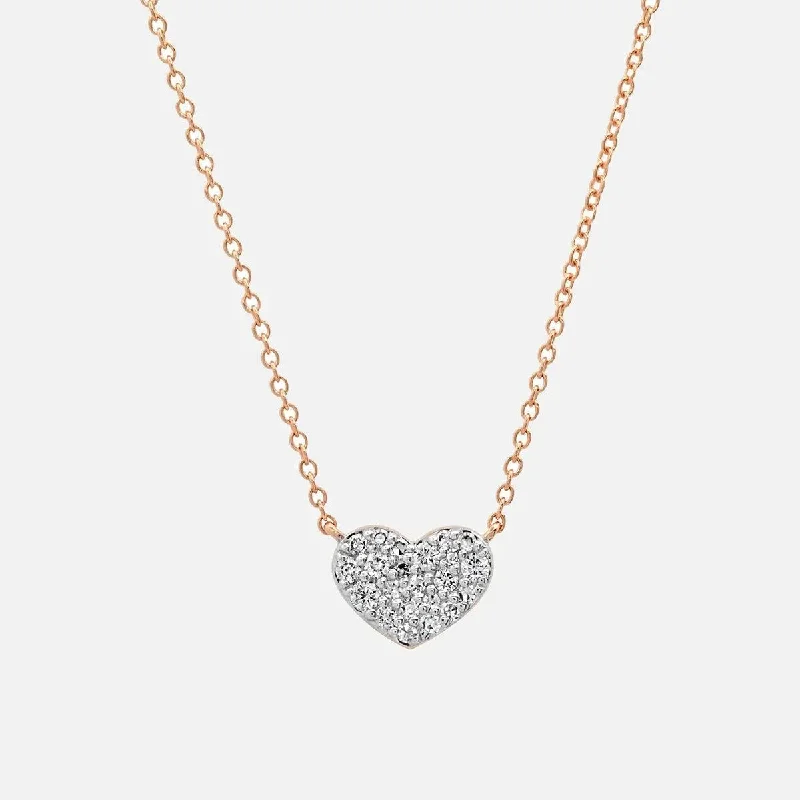Don't Miss Out On Jaw-Dropping Jewelry Discounts Diamond Smushed Heart Necklace