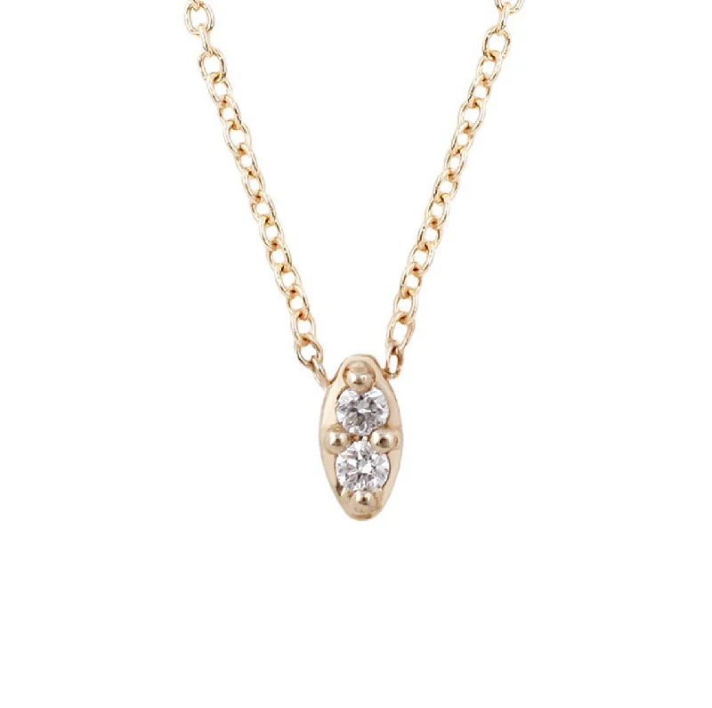 Shop Stylish Jewelry Now And Save Big Duet Necklace-Diamond
