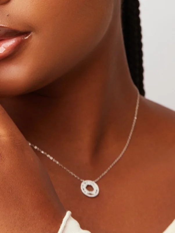 Once-A-Year Jewelry Sale – Grab Your Favorites Now Eyana Moissanite Necklace in 925 Sterling Silver