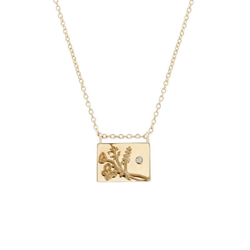 Your Dream Jewelry At Dream Prices – Shop Now Flower bouquet postcard charm necklace