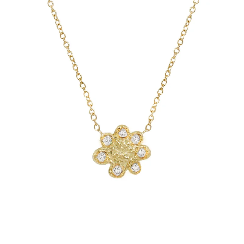 Bestselling Jewelry Now On Sale – Elevate Your Look Flower power white diamonds necklace