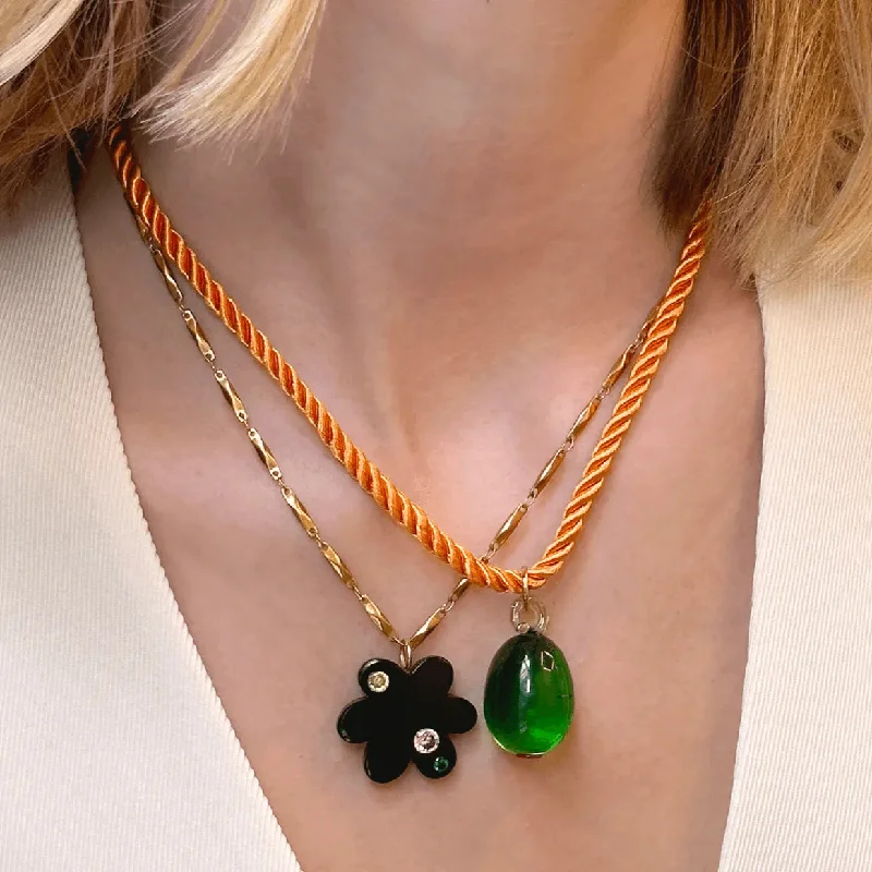 Jewelry Sale Bonanza – Grab Your Sparkle Now Frutta Necklace, Olive