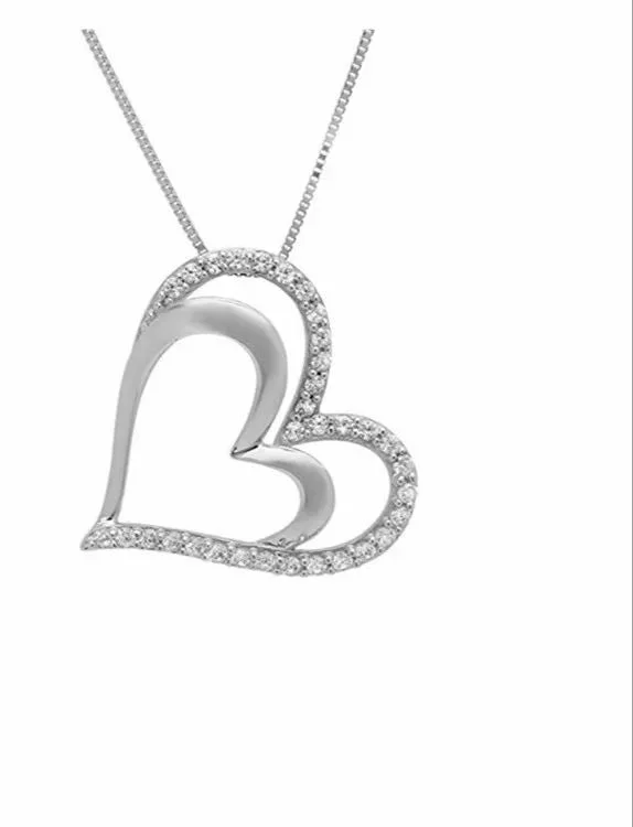 Shop Modern Jewelry Collections With Exclusive Discounts Grateful Heart Diamond Necklace in 18K Gold