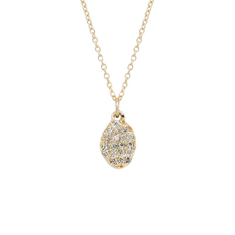 Your Perfect Accessory Now At The Best Price Greta necklace with grey diamonds