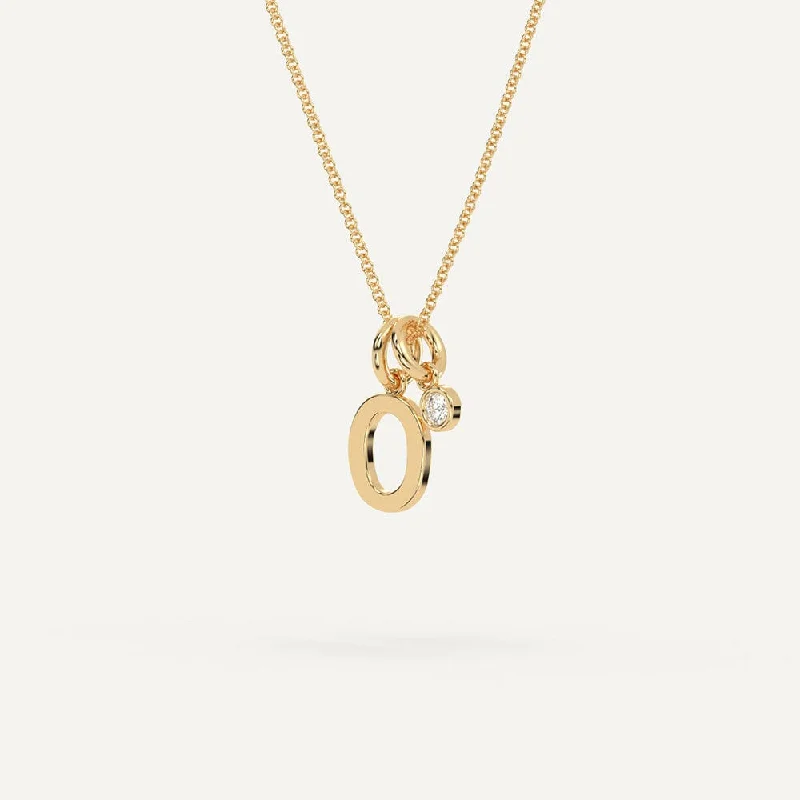 Exclusive Jewelry Bundles At Discounted Prices Initial Letter O Necklace