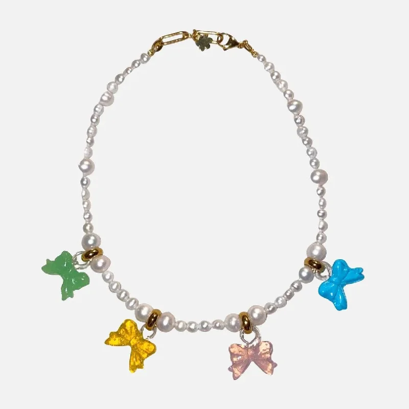 Shop Fine Jewelry With Amazing Deals Little Bow-Peep Pearl Necklace
