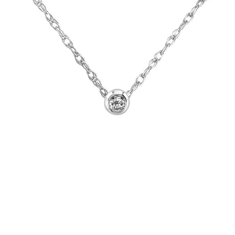 Waterproof Stainless Steel Jewelry For Lasting Beauty 1/10ct Natural Diamond Bezel Waterproof Stainless Steel Jewelry For Lasting Beauty 1/10ct Natural Diamond Bezel