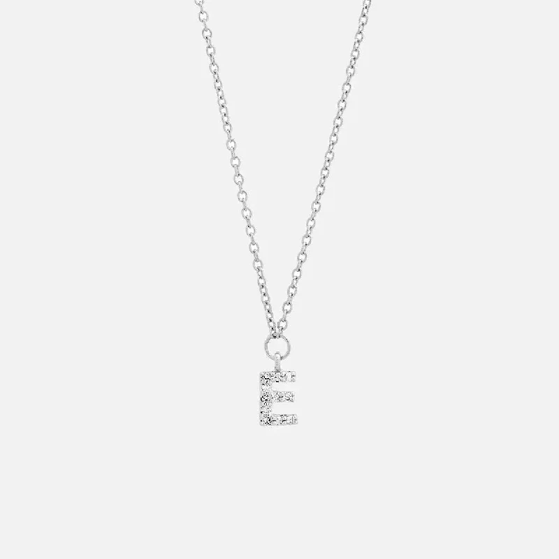 Shop Fine Jewelry With Amazing Deals Diamond Mini Initial Necklace