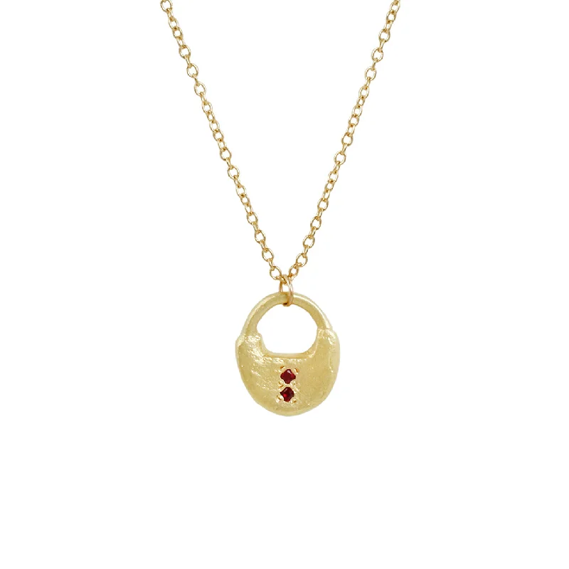 Elegant Jewelry At Unbeatable Offers – Shop Before It's Gone Padlock rouge