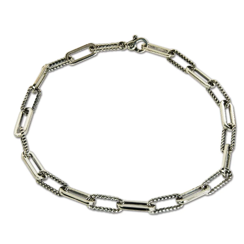 Premium Jewelry At Special Low Prices For A Limited Time Paperclip & Twist Link Necklace
