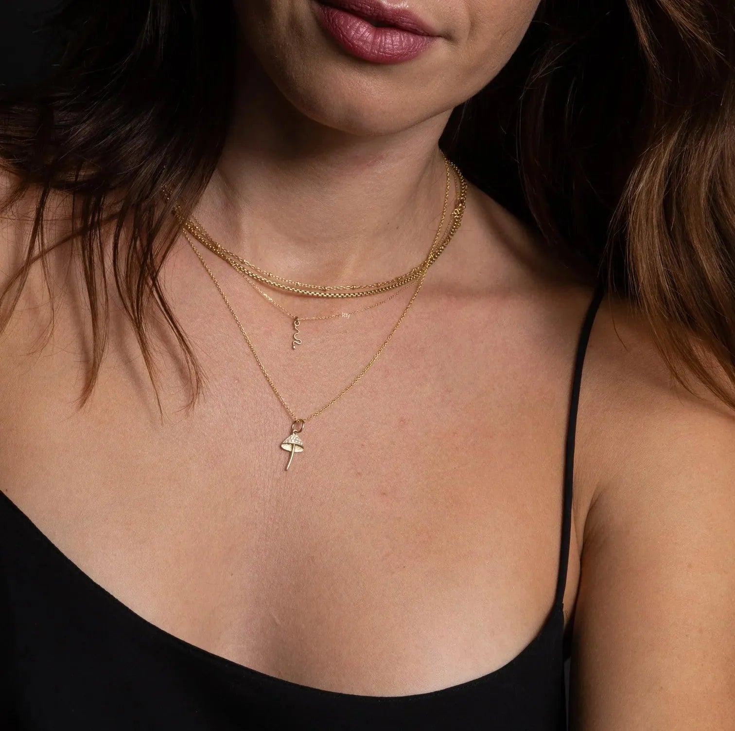 Jewelry Sale Alert – Shop Timeless Elegance Today Mini Mushroom Pendant