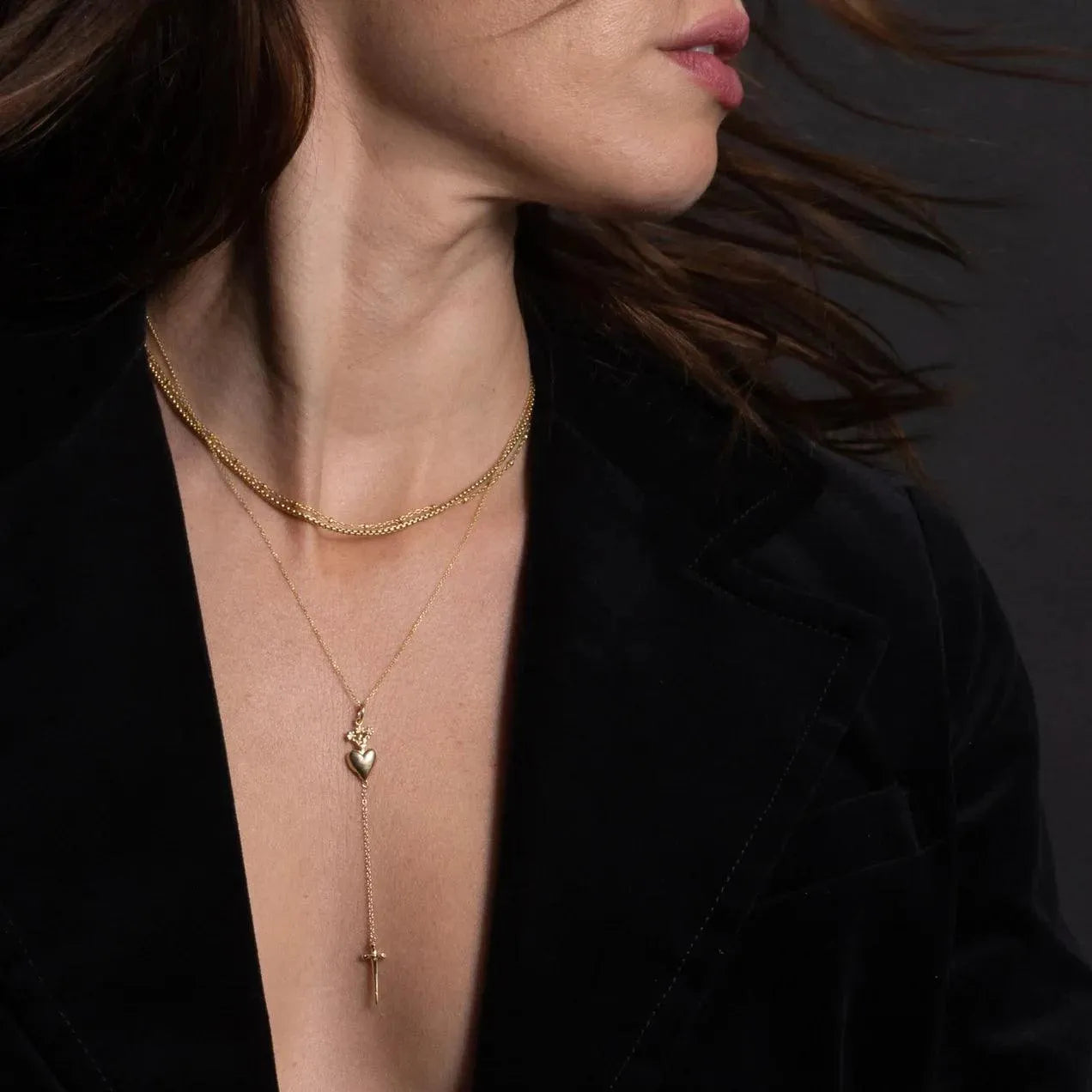 Exclusive Jewelry Sale Event – Shop Now Sacred Heart Drop Pendant