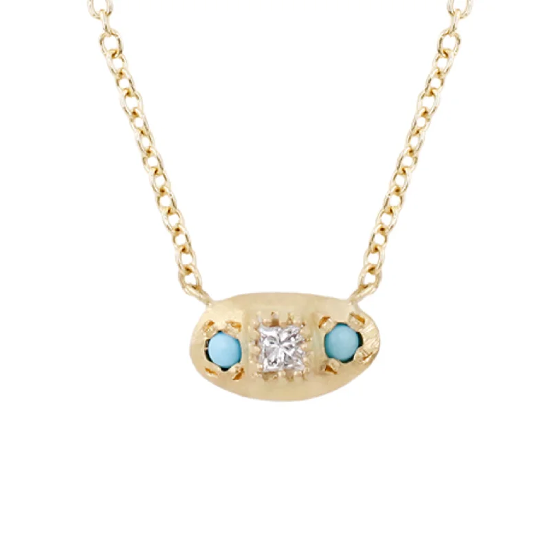 Discounted Jewelry For A Glamorous Look Samara Necklace-Turquoise