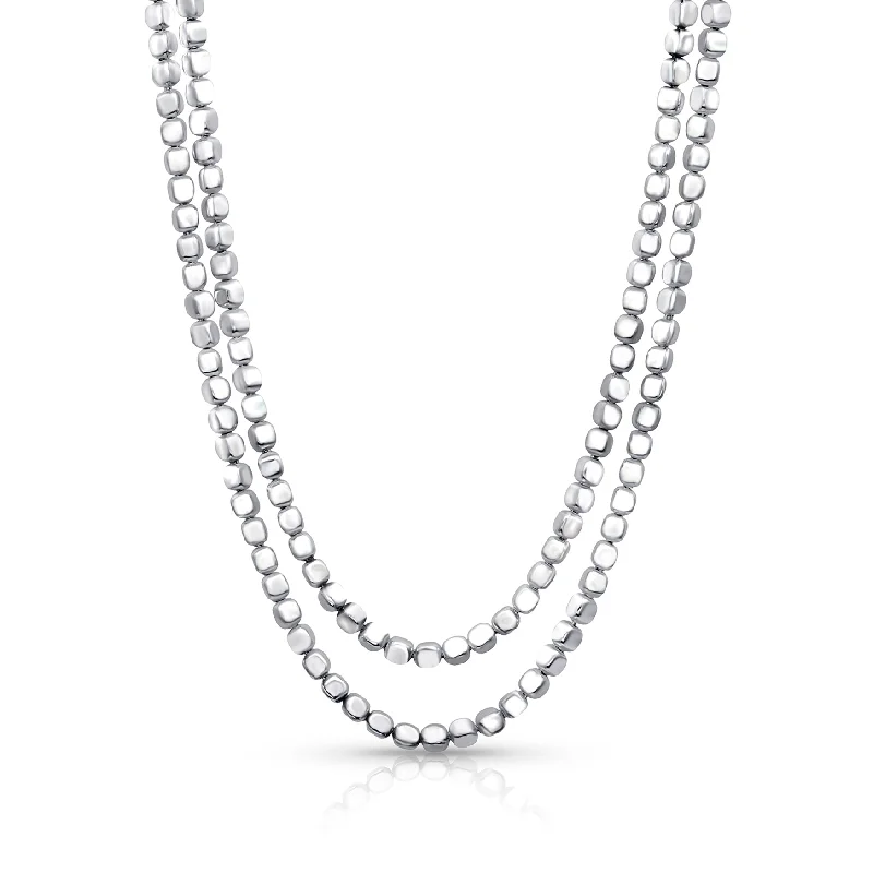 Holiday Jewelry Sale – Perfect Gifts At The Best Prices Silver Ice Double Chain