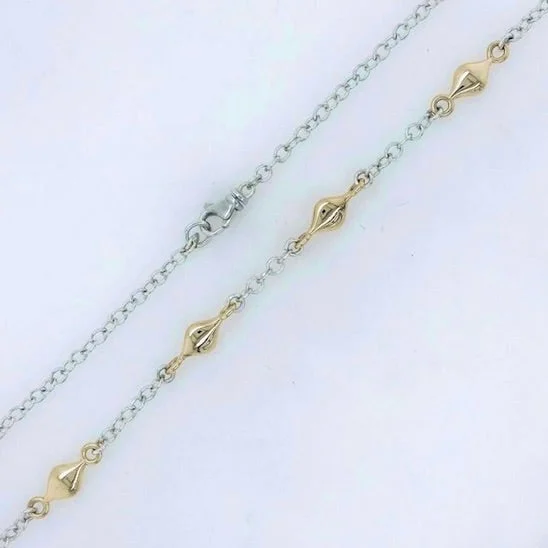 Trending Jewelry Styles Now At Limited-Time Discounts Four Gold Teardrop Necklace