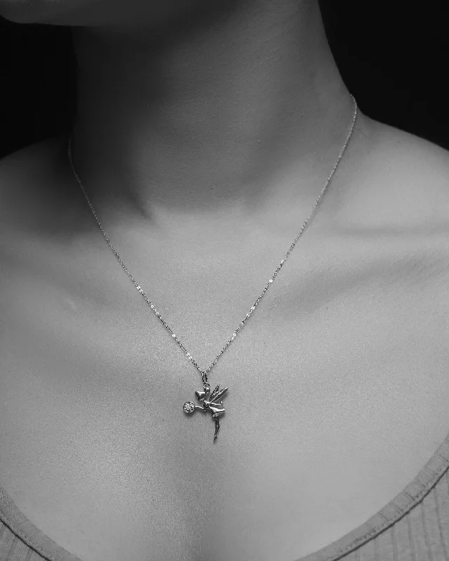 Get The Best Deals On Timeless Jewelry Pieces Tinkerbell 925 Moissanite Necklace
