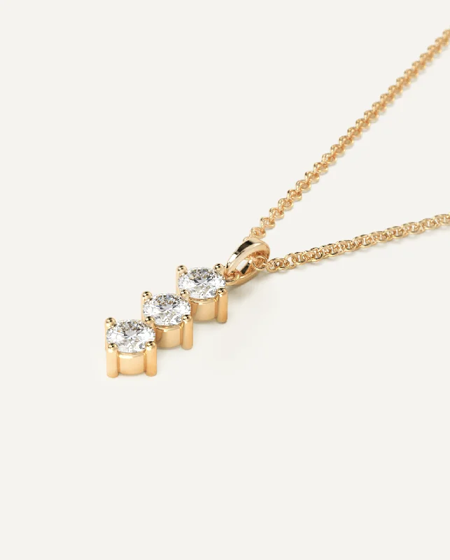 Bold And Beautiful Jewelry Now At Irresistible Prices Trilogy Diamond 16 Inch Necklace