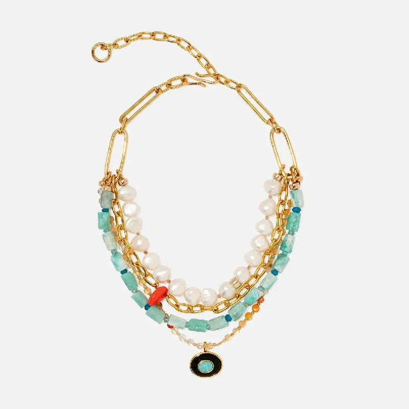 Accessorize For Less – Luxury Jewelry At Affordable Prices Vizcaya Necklace, Surf