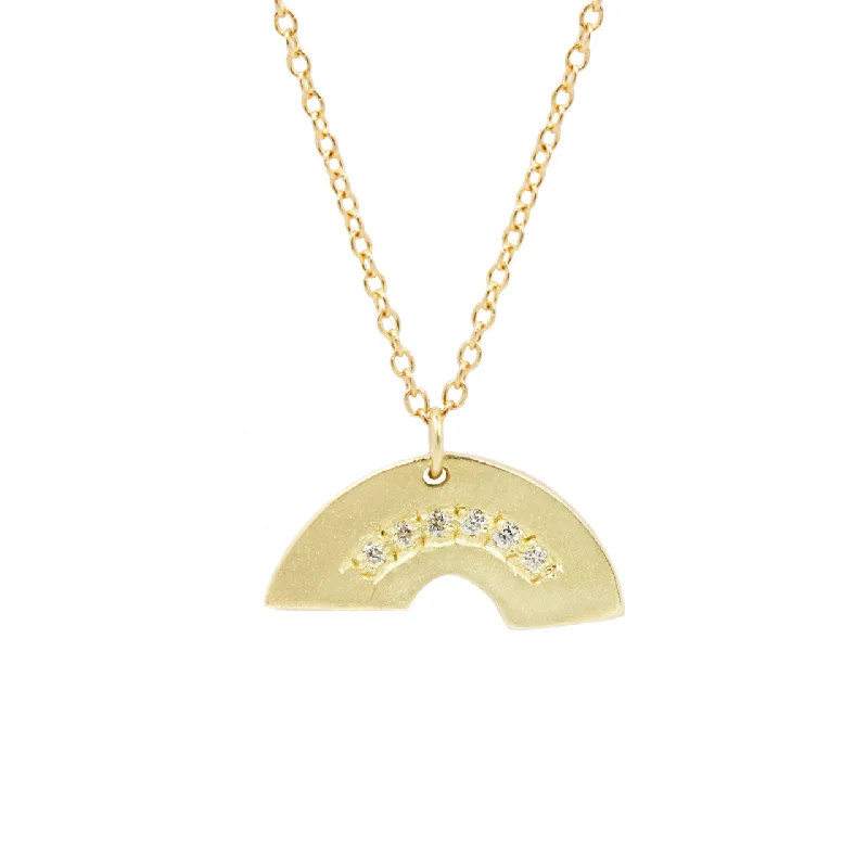 Flash Sale On Exquisite Jewelry – Don't Miss Out White diamond rainbow necklace