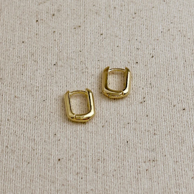 Premium Jewelry At Special Low Prices For A Limited Time Celeste Gold Filled Oblong Hoop Earrings