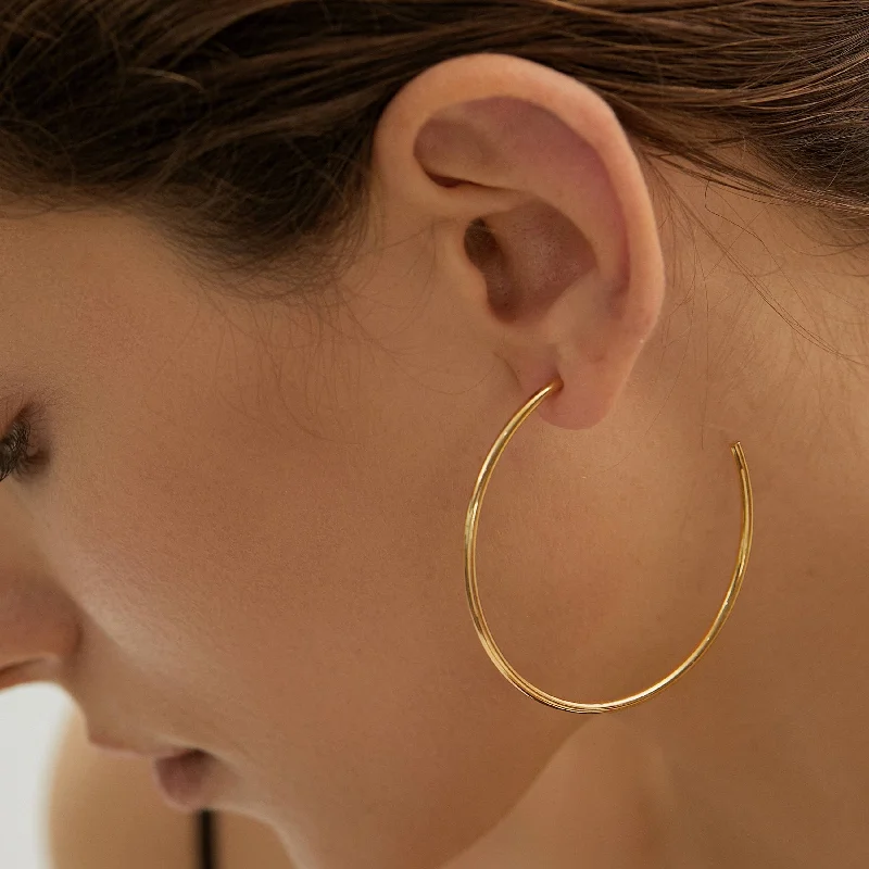 Make Every Moment Shine – Jewelry Discounts Available Gold Hoop Large Statement Earrings