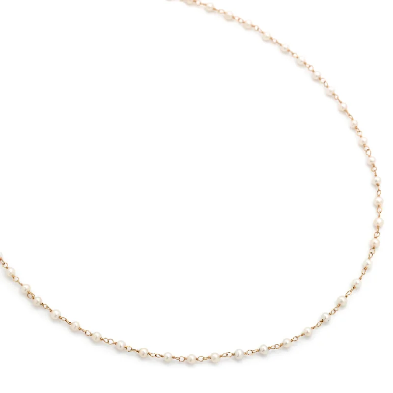 Handmade Pearl Jewelry For Timeless Elegance Akoya White Pearl Yellow Gold Necklace Handmade Pearl Jewelry For Timeless Elegance Akoya White Pearl Yellow Gold Necklace