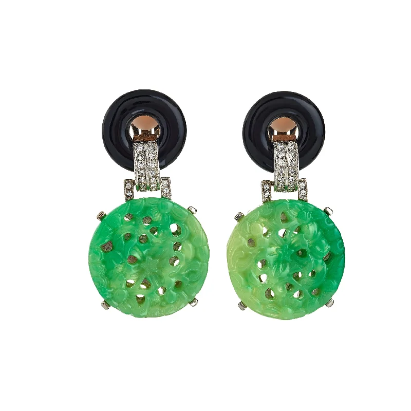 Classic And Modern Jewelry Styles On Sale Art Deco Clip Earrings