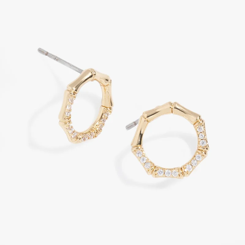 Jewelry Flash Sale – Stylish Designs At Unbeatable Rates Bamboo Pave Stud