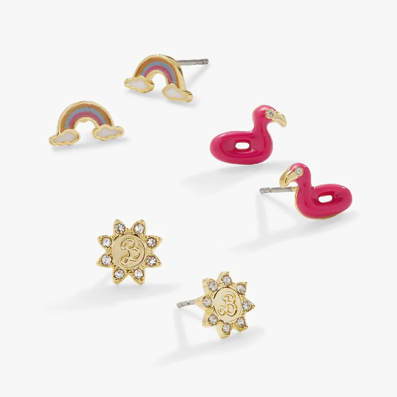 Flash Sale On Exquisite Jewelry – Don't Miss Out Barbie™ The Movie Sun Earring Set