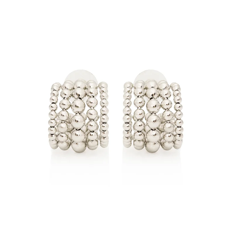 Stunning Statement Jewelry, Unbeatable Discounts Beaded Hoop Earrings