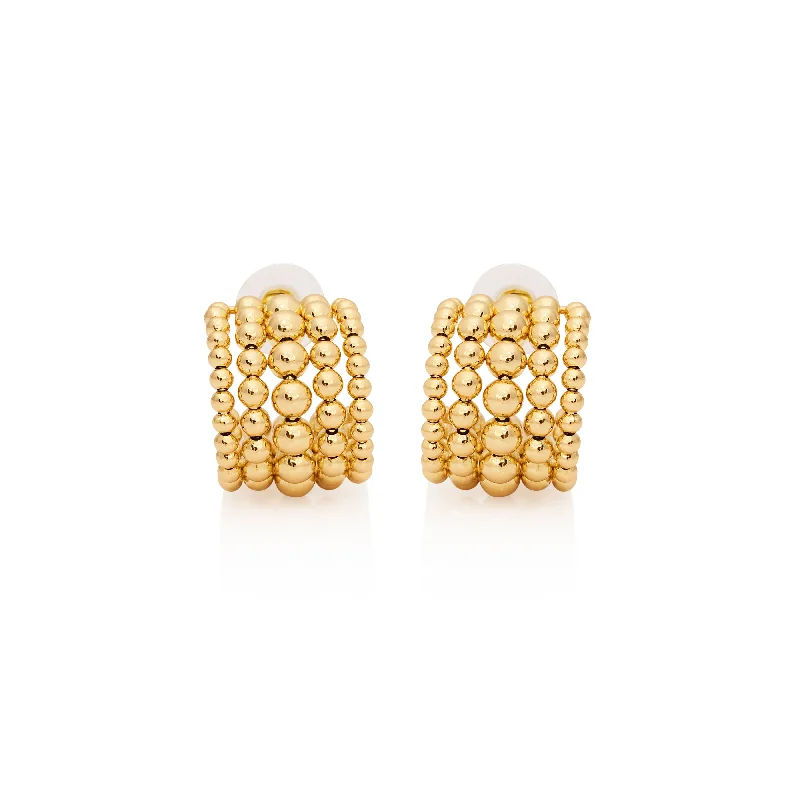 Jewelry Sale Bonanza – Grab Your Sparkle Now Beaded Hoop Earrings