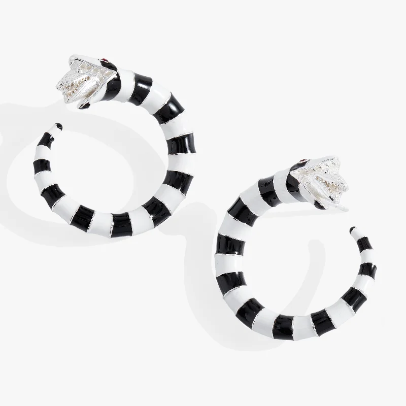 Shop Fine Jewelry With Exclusive Savings Beetlejuice® Hoop Earring