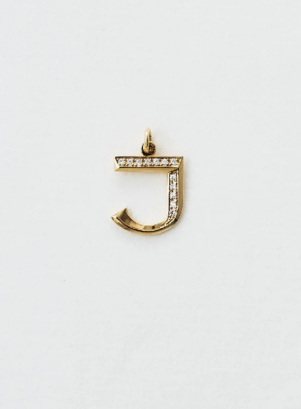 Don't Miss Our Biggest Jewelry Sale Of The Season Diamond Letter J 18K Gold Necklace or Pendant w. Diamond Don't Miss Our Biggest Jewelry Sale Of The Season Diamond Letter J 18K Gold Necklace or Pendant w. Diamond