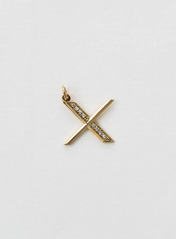 Limited-Stock Jewelry Clearance – Grab Your Favorites Now Diamond Letter X 18K Gold Necklace or Pendant w. Diamond Limited-Stock Jewelry Clearance – Grab Your Favorites Now Diamond Letter X 18K Gold Necklace or Pendant w. Diamond