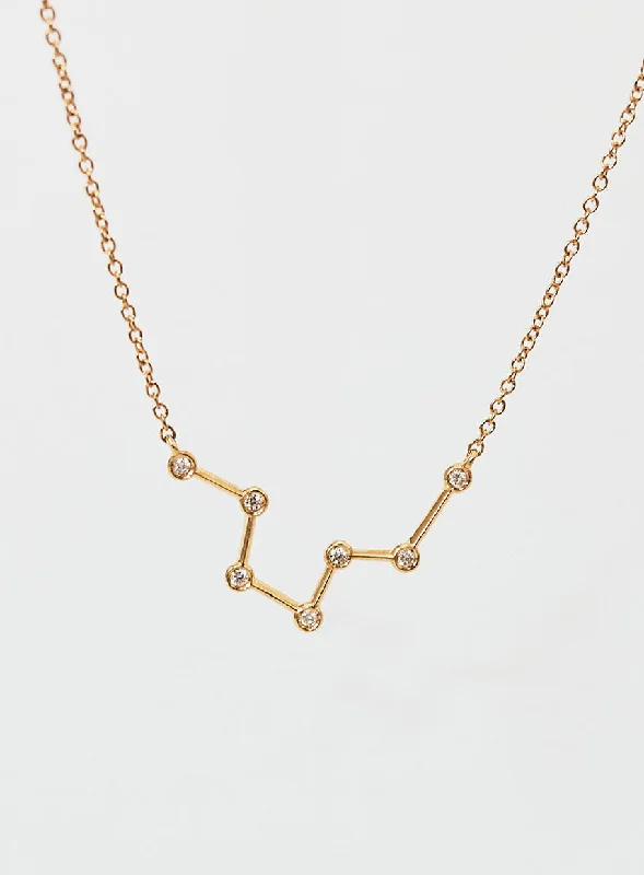 Sparkle For Less – Shop Our Limited-Time Jewelry Deals Star Sign Pisces 18K Gold Necklace w. Diamond Sparkle For Less – Shop Our Limited-Time Jewelry Deals Star Sign Pisces 18K Gold Necklace w. Diamond