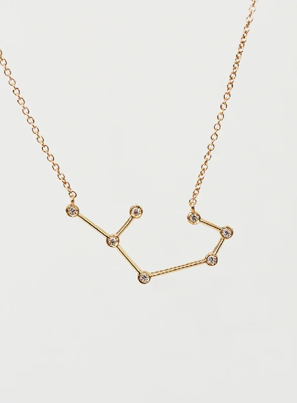 Big Discounts On Elegant Jewelry Collections Star Sign Sagittarius 18K Gold Necklace w. Diamond Big Discounts On Elegant Jewelry Collections Star Sign Sagittarius 18K Gold Necklace w. Diamond