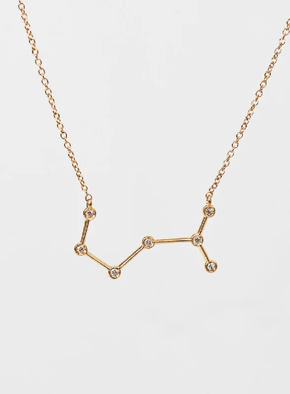 The Biggest Jewelry Sale Of The Year Is Here Star Sign Scorpio 18K Gold Necklace w. Diamond The Biggest Jewelry Sale Of The Year Is Here Star Sign Scorpio 18K Gold Necklace w. Diamond
