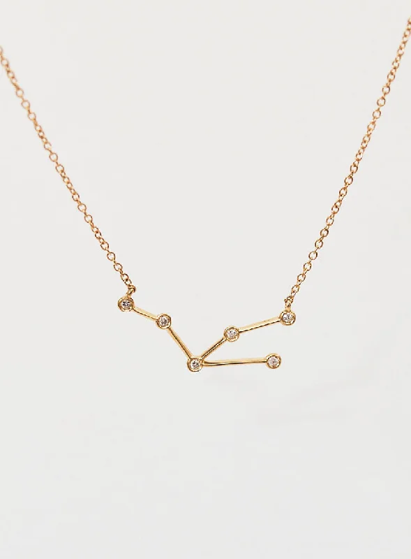 Jewelry Clearance – Final Chance To Save Big Star Sign Taurus 18K Gold Necklace w. Diamond Jewelry Clearance – Final Chance To Save Big Star Sign Taurus 18K Gold Necklace w. Diamond