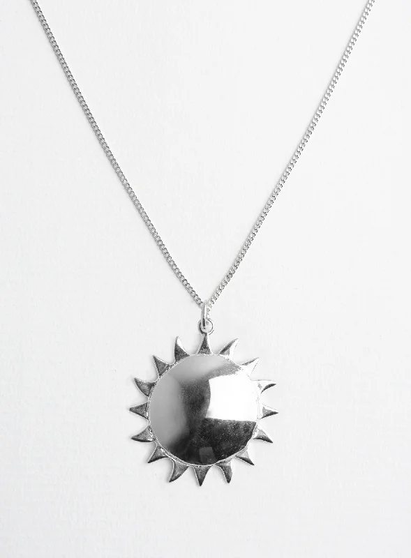 Stunning Statement Jewelry, Unbeatable Discounts Big Sun Silver Necklace