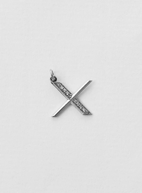 Holiday Jewelry Sale – Perfect Gifts At The Best Prices Diamond Letter X 18K Whitegold Necklace or Pendant w. Diamond Holiday Jewelry Sale – Perfect Gifts At The Best Prices Diamond Letter X 18K Whitegold Necklace or Pendant w. Diamond