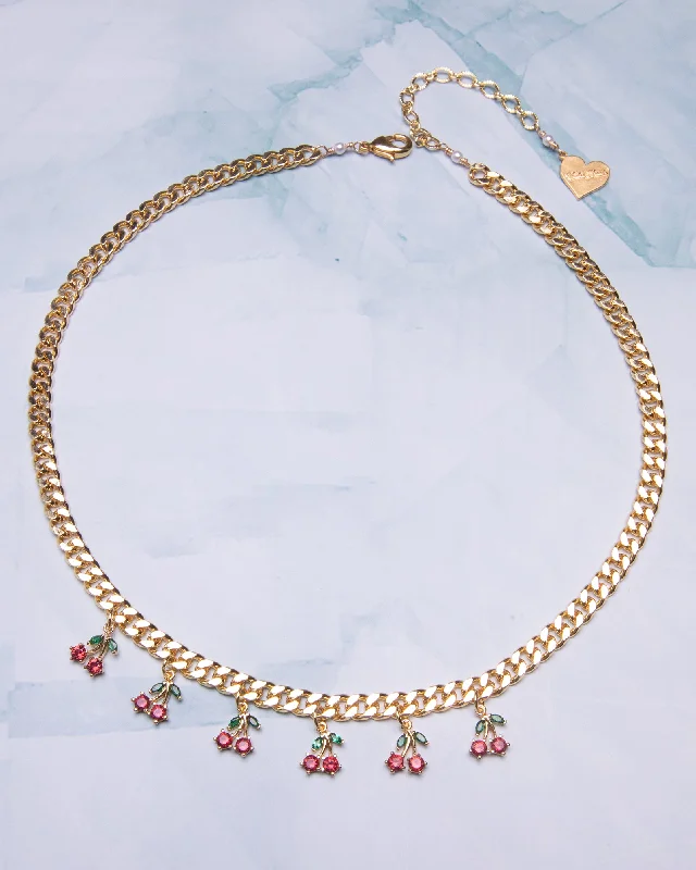 Best-Selling Jewelry Now Available At Special Deals Cherry Pie Necklace