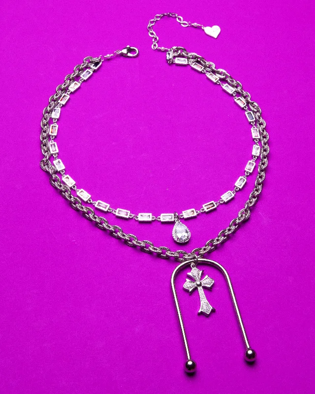 Grab Your Favorite Jewelry At The Lowest Prices Cross Piercing Necklace