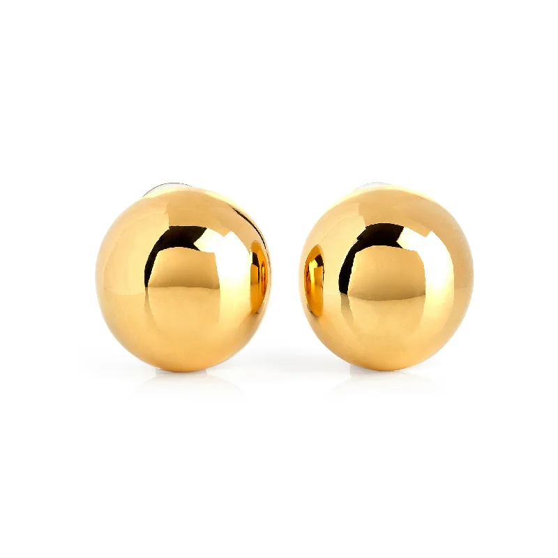 Special Jewelry Deals – Upgrade Your Collection Domed Button Clip Earrings