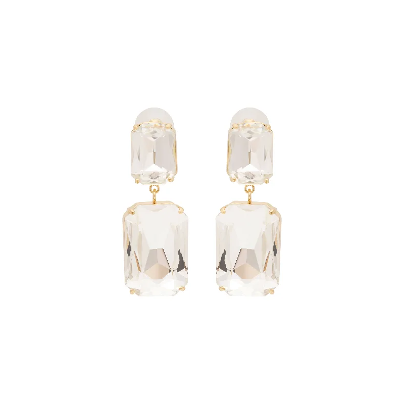 Last Chance To Shop High-End Jewelry At Markdown Prices Elongated Octagon Earrings