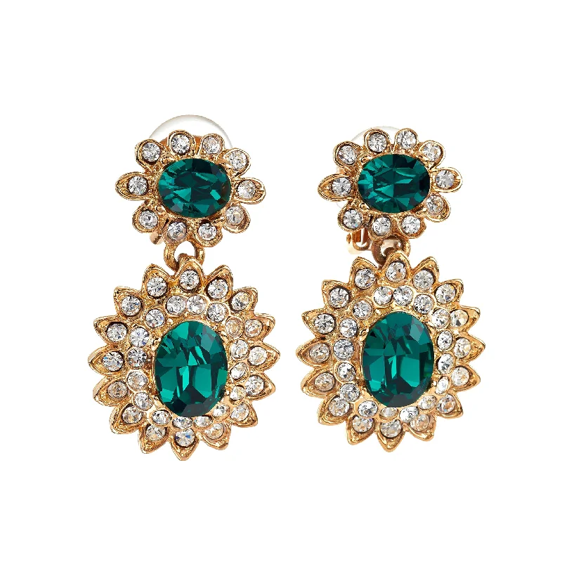 Breathtaking Jewelry At Limited-Time Savings Emerald Drop Earrings