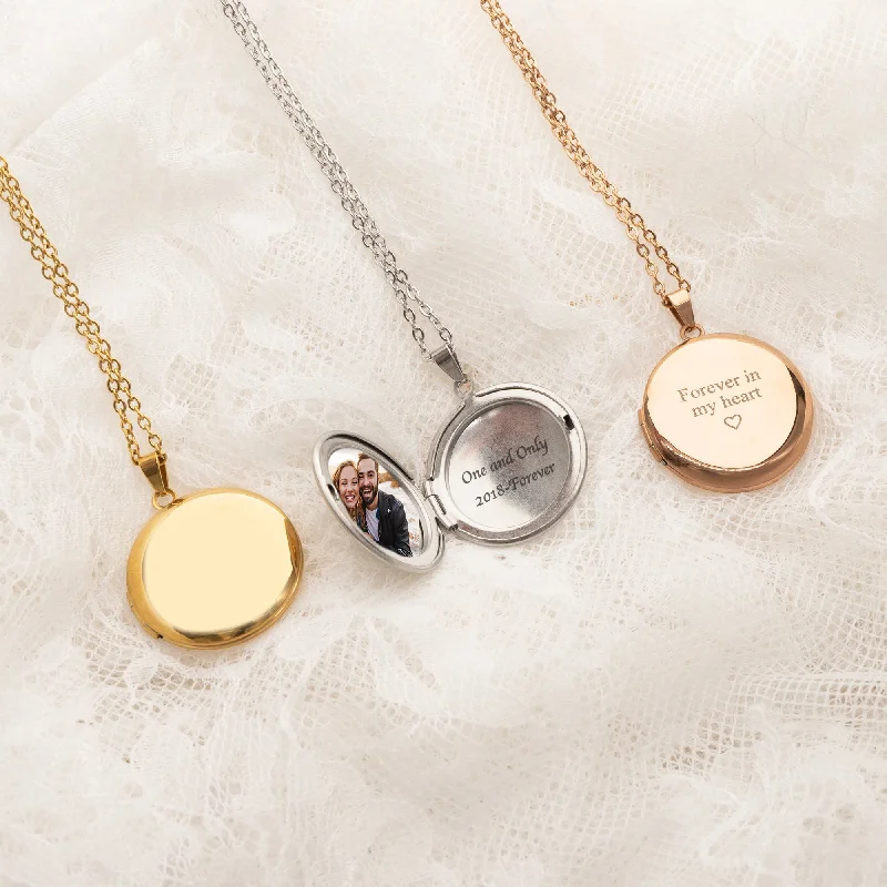 Stunning Jewelry Pieces At The Lowest Prices Ever Round Photo Locket Necklace