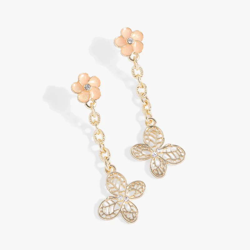Shop Modern Jewelry Collections With Exclusive Discounts Filigree Butterfly Drop Earring