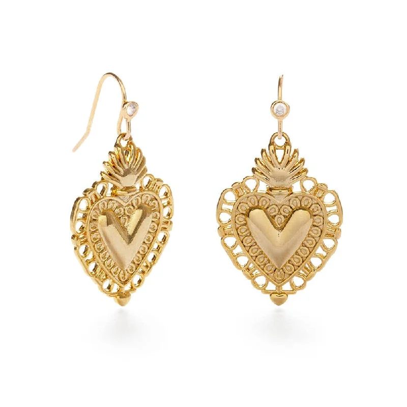 Discounted Jewelry For A Glamorous Look Flame of Love Earrings