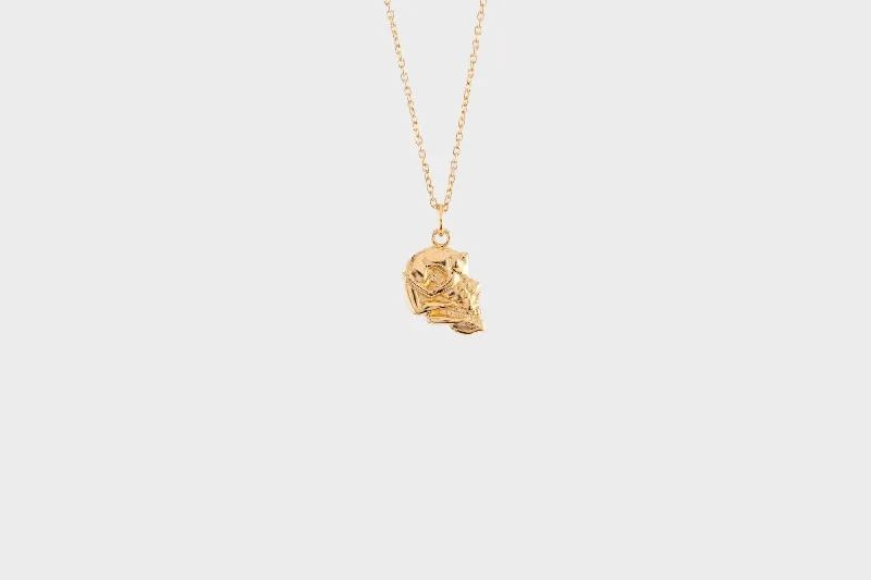 Fashion-Forward Jewelry At Exclusive Discounts IX Skull Gold Plated Pendant